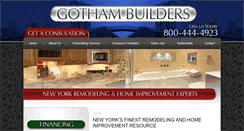 Desktop Screenshot of gothambuildersofnewyork.com